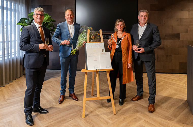 Uitreiking Koninklijk precicaat