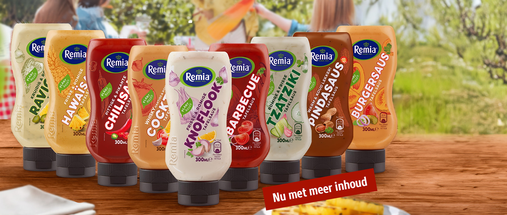 NIEUW!<br />Remia Tafelsauzen