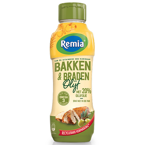 Remia Vloeibaar Bakken en Braden Olijf