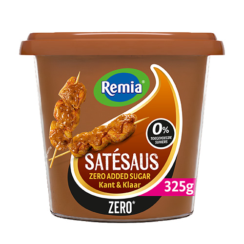 Remia Satésaus Zero added sugar 325 g